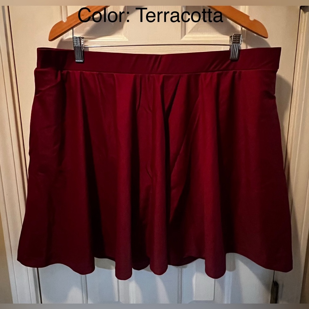 HONEY MARK Swim Sugar Skort - Terracotta- Size 3XL-NWT